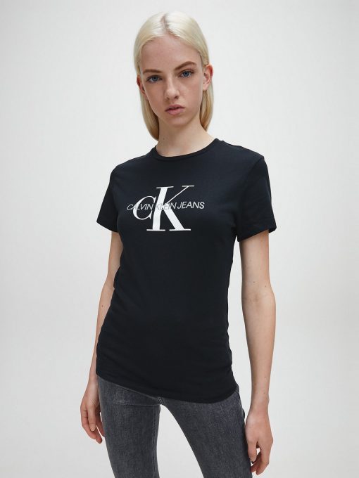 Calvin Klein Monogram Logo T-shirt Black