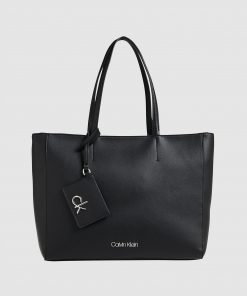 Calvin Klein Medium Shopper Black