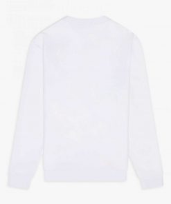 Fred Perry Abstract Sport Sweatshirt White