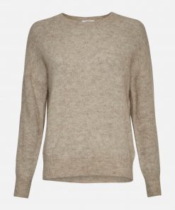 Moss Copenhagen Femme Mohair Pullover Oatmeal