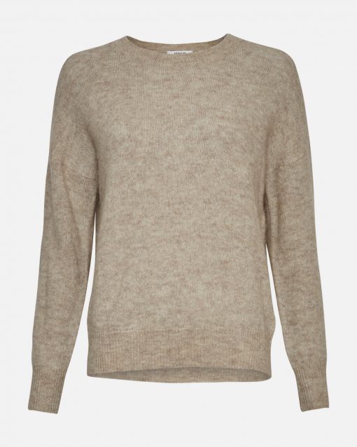 Moss Copenhagen Femme Mohair Pullover Oatmeal