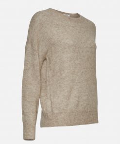 Moss Copenhagen Femme Mohair Pullover Oatmeal