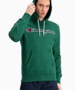 Champion Hooded Sweatshirt Forest Green