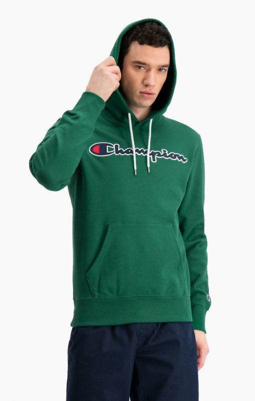 Champion Hooded Sweatshirt Forest Green