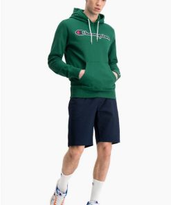 Champion Hooded Sweatshirt Forest Green