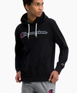 Champion Hooded Sweatshirt Black