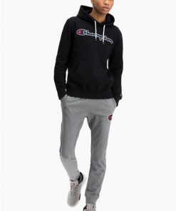 Champion Hooded Sweatshirt Black