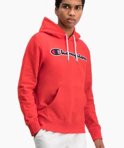 Champion Hooded Sweatshirt Red