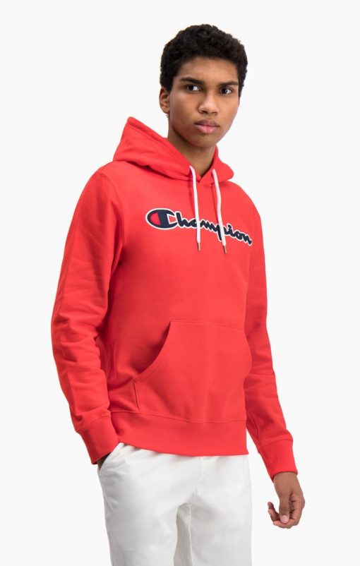 Champion Hooded Sweatshirt Red