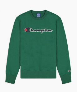 Champion Crewneck Sweatshirt Green