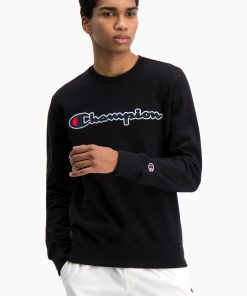 Champion Crewneck Sweatshirt Black