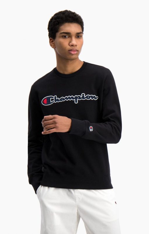 Champion Crewneck Sweatshirt Black