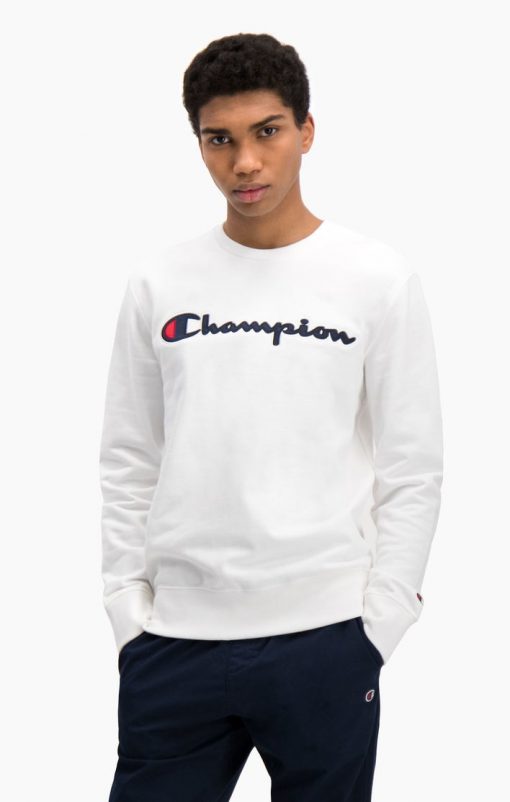 Champion Crewneck Sweatshirt White