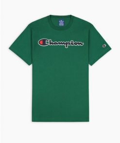 Champion Crewneck T-shirt Green