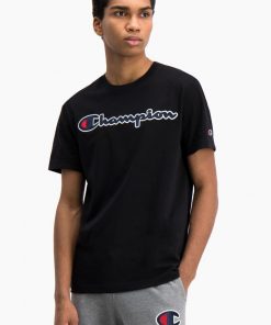 Champion Crewneck T-shirt Black