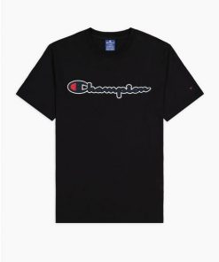 Champion Crewneck T-shirt Black