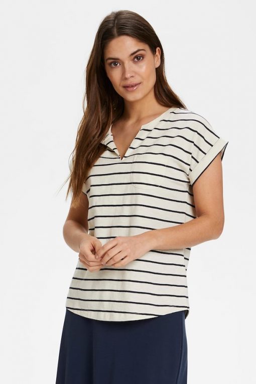 Part Two Kedita T-shirt Stripe Navy