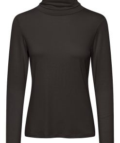 Part Two Efinas Rollneck T-shirt Black