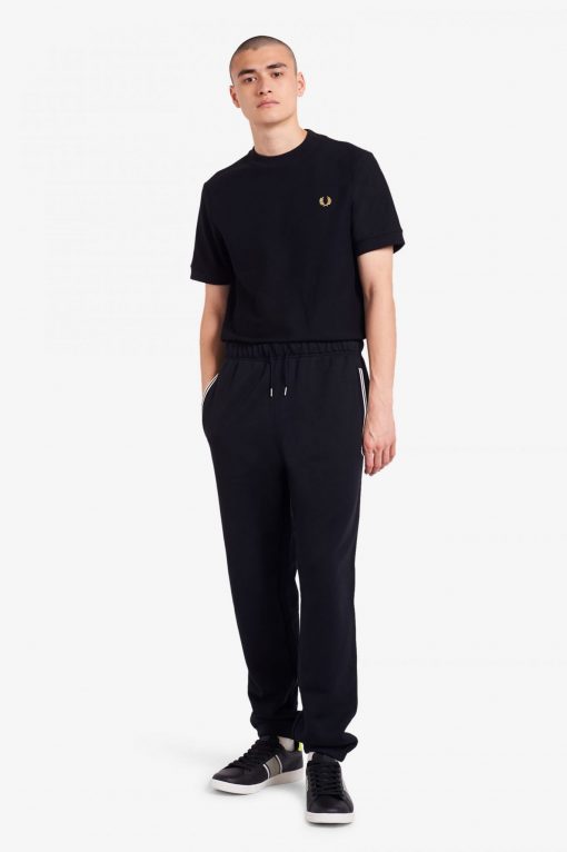 Fred Perry Pique T-shirt Black