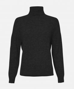 Moss Copenhagen Femme Mohair Rollneck Black