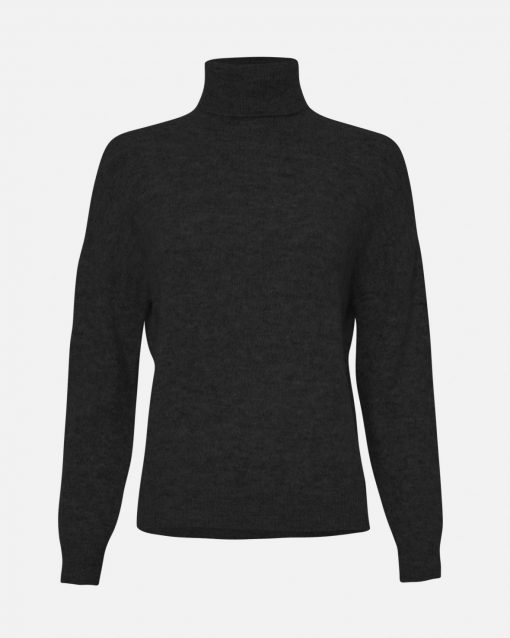 Moss Copenhagen Femme Mohair Rollneck Black