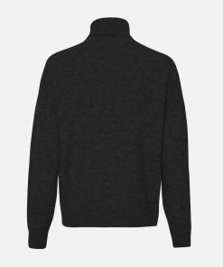 Moss Copenhagen Femme Mohair Rollneck Black