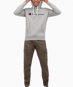 Champion Hooded Sweatshirt Grey