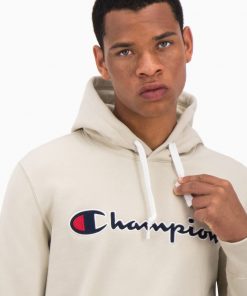 Champion Hooded Sweatshirt Wheat