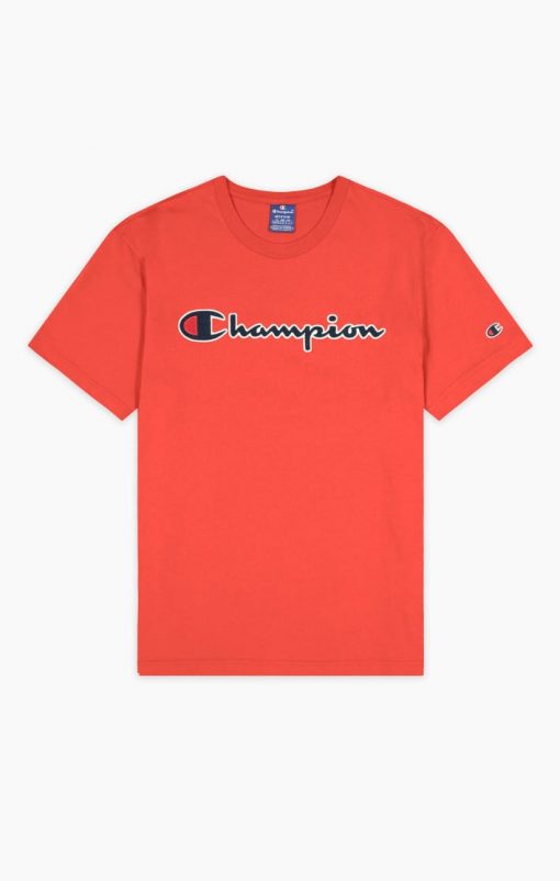 Champion Crewneck T-shirt Red
