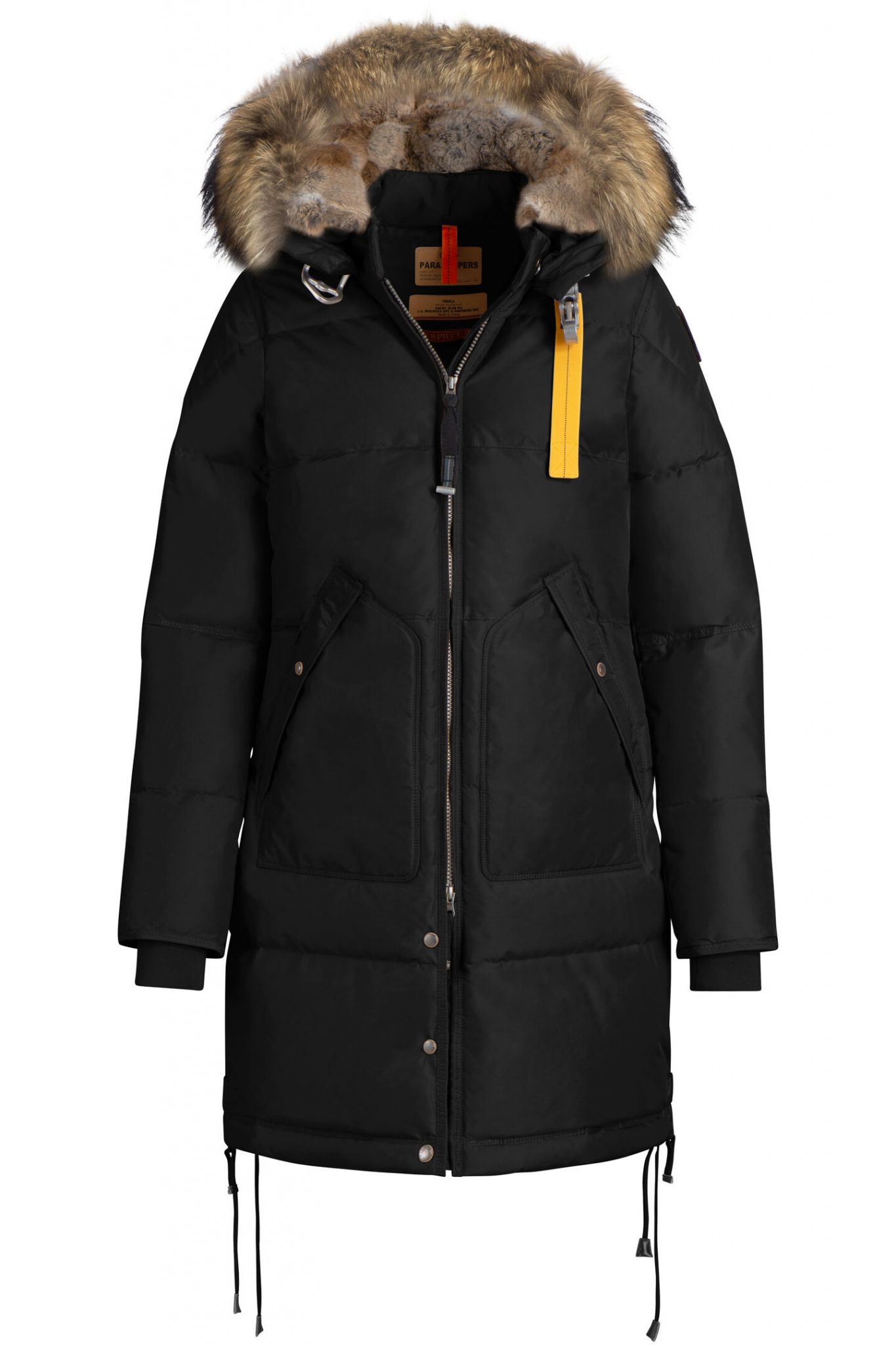Buy Parajumpers Long Bear Down Coat Black - Scandinavian