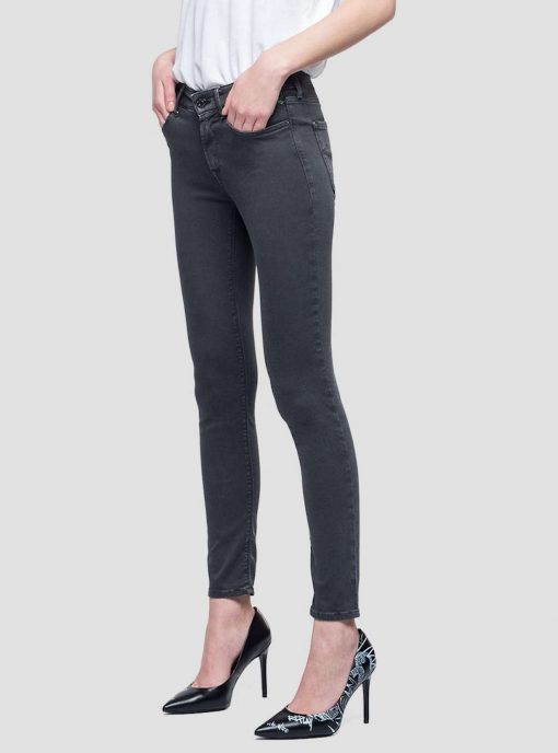 Replay New Luz Hyperflex Jeans Black