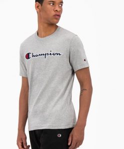 Champion Crewneck T-shirt Light Grey