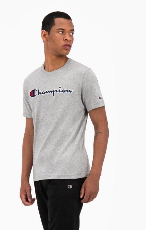 Champion Crewneck T-shirt Light Grey