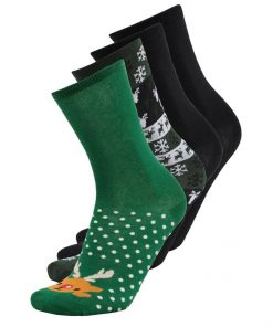 Only & Sons Christmas Socks 4-Pack