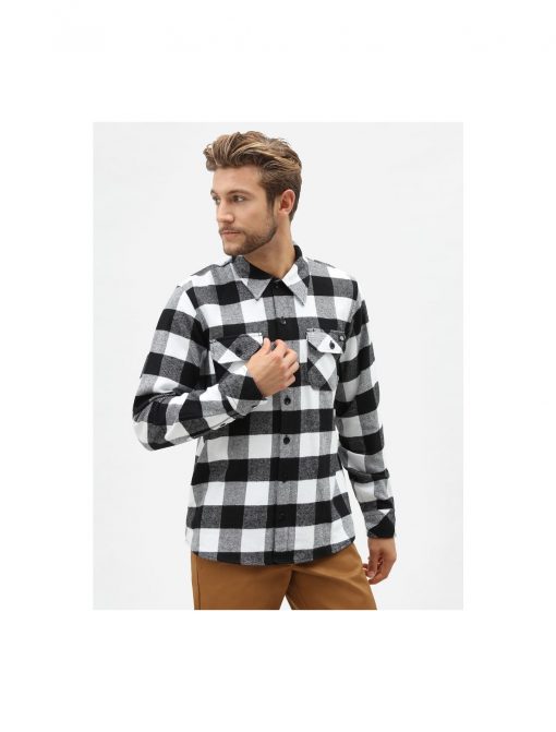 Dickies Sacramento Relaxed Long Sleeve Shirt Black