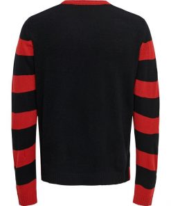 Only & Sons Christmas Pullover Black