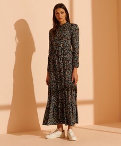 Superdry Skylar Maxi Dress Autumn Daisy