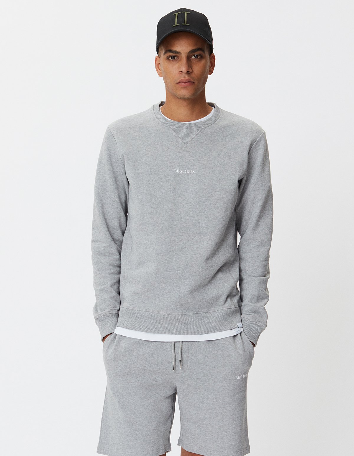mens light grey sweatshirt