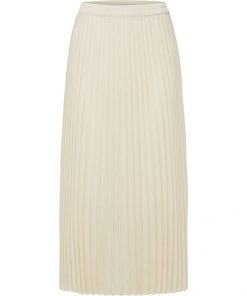 Selected Femme Alexis Pleated Skirt Birch