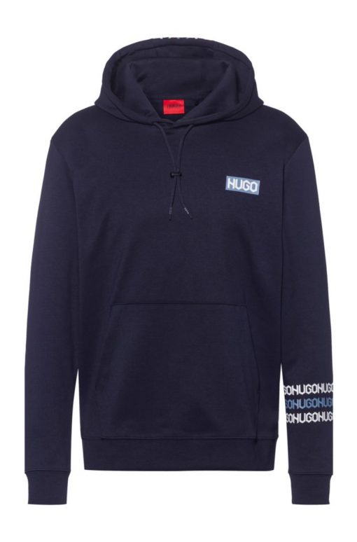 Hugo Boss Dozzi Hooded Sweatshirt Dark Blue