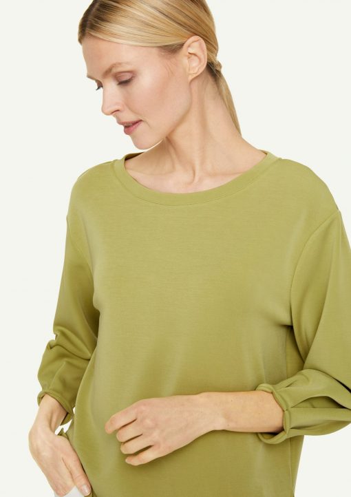 Comma, Sweatshirt Spring Green