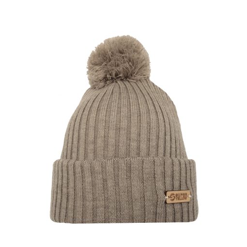 Superyellow Kide Beanie Beige