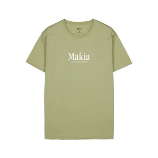 Makia Strait T-shirt Light Blue