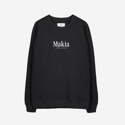Makia Strait Sweatshirt Black