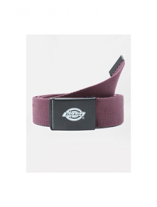 Dickies Orcutt Logo Buckle Belt Wine