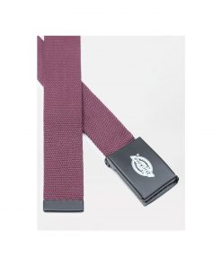 Dickies Orcutt Logo Buckle Belt Wine