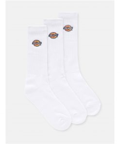 Valley Grove Unisex Logo Socks White