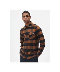 Dickies New Sacramento Shirt Brown