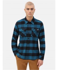 Dickies Sacramento Relaxed Long Sleeve Shirt Blue