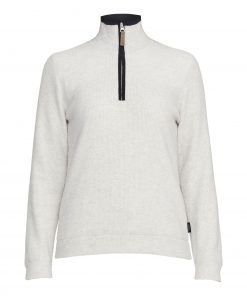 Holebrook Agnes T-neck WP Light Grey Melange